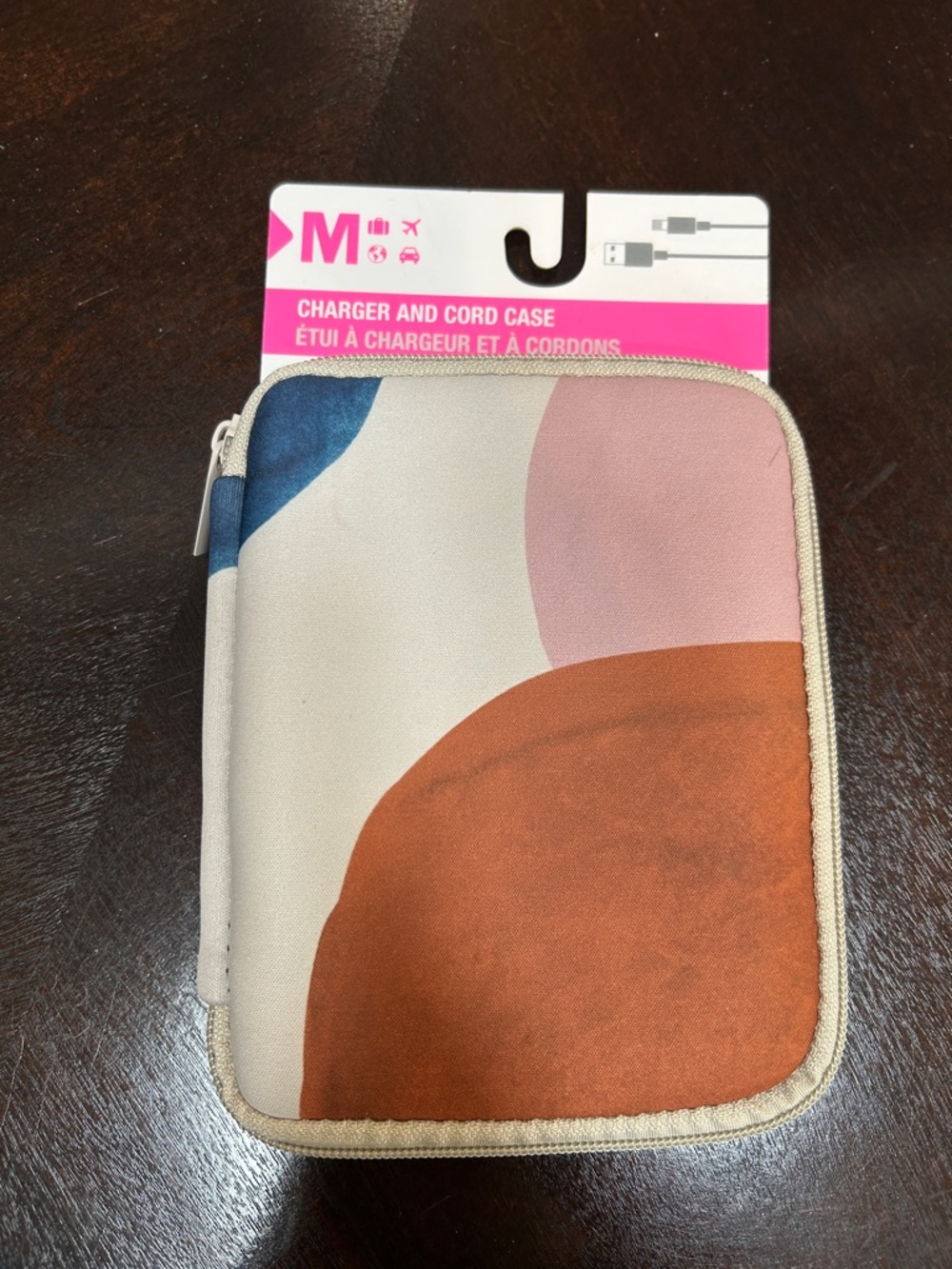 Charger and Cord Case Organizer - Neutral Multicolor